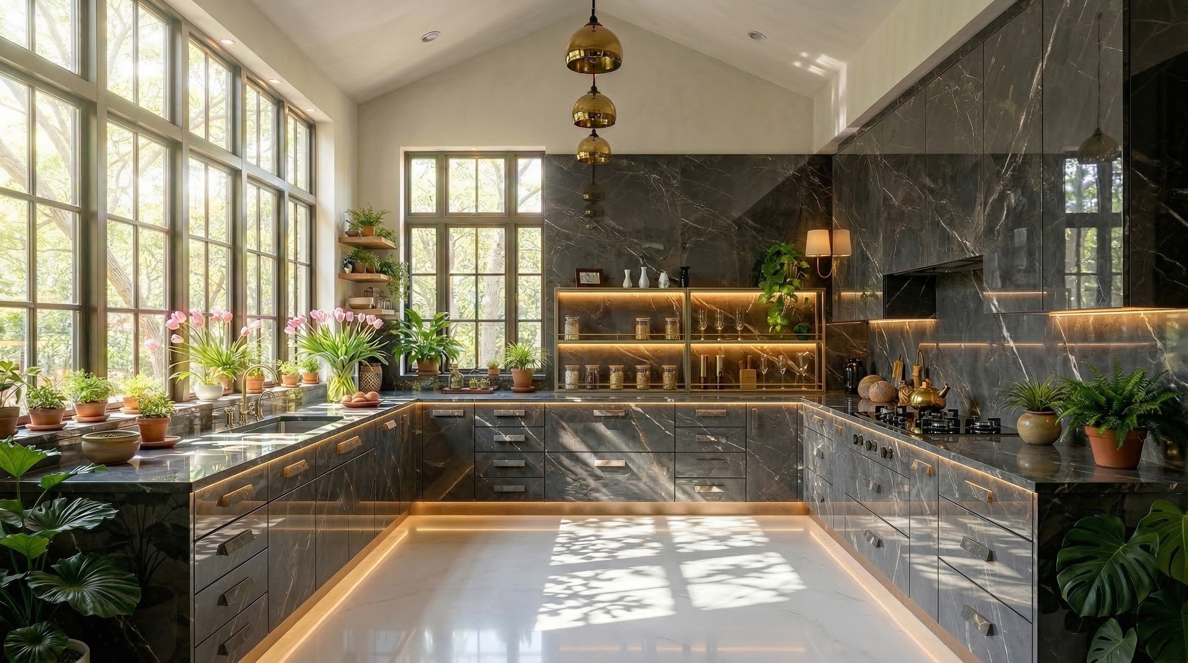 Magppie Wellness Kitchen in Flurry Black